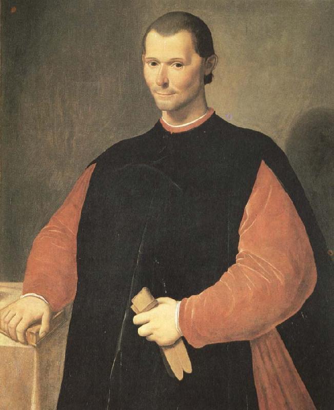 unknow artist portratt av machiavelli oil painting image